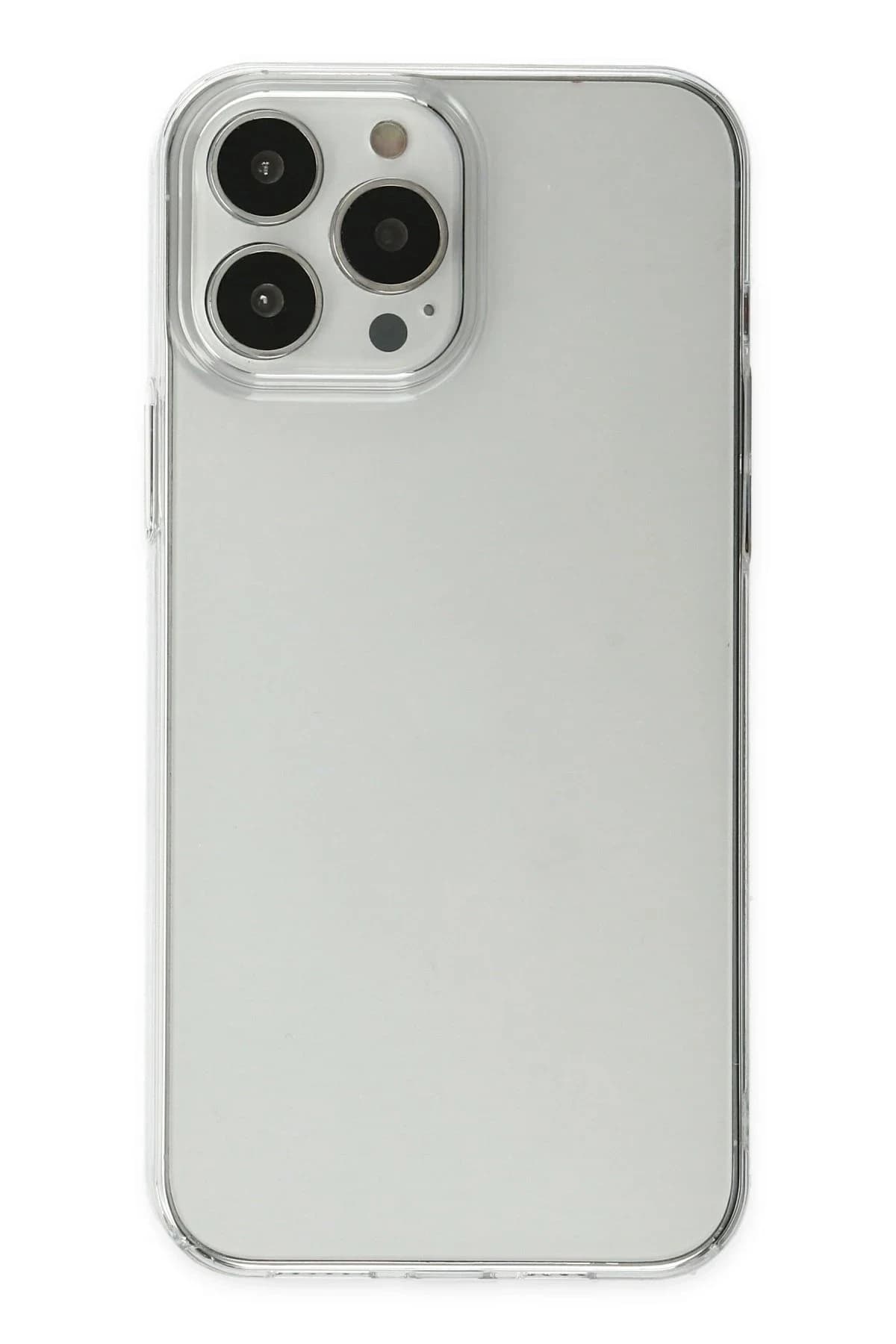 uryport Apple iPhone 14 Pro Max Kılıf Pc Sert Şeffaf Kapak - Şeffaf