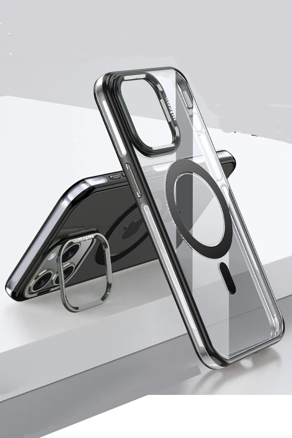 Joko Apple iPhone 15 Pro Max Drop Magsafe Kapak - Siyah