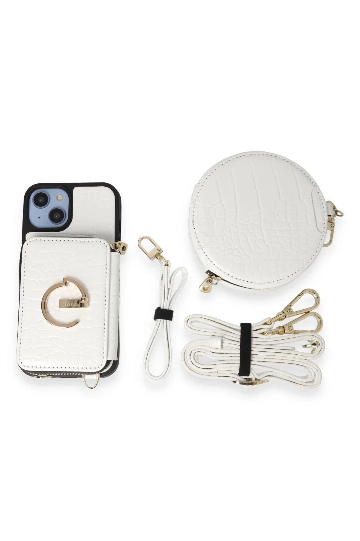 Joko Apple iPhone 14 Kılıf Ermes Kapak - Beyaz
