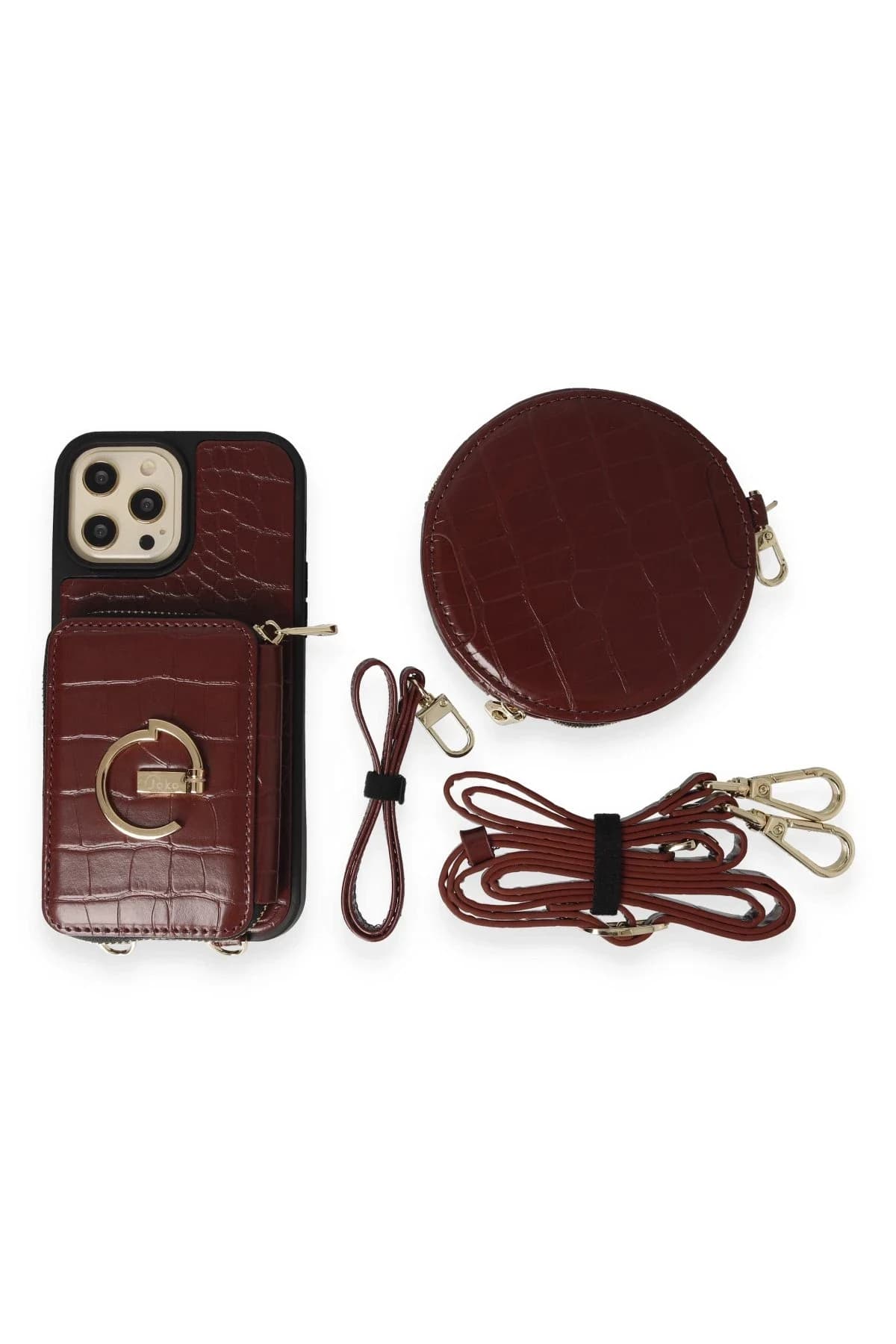 Joko Apple iPhone 14 Pro Max Kılıf Ermes Kapak - Bordo