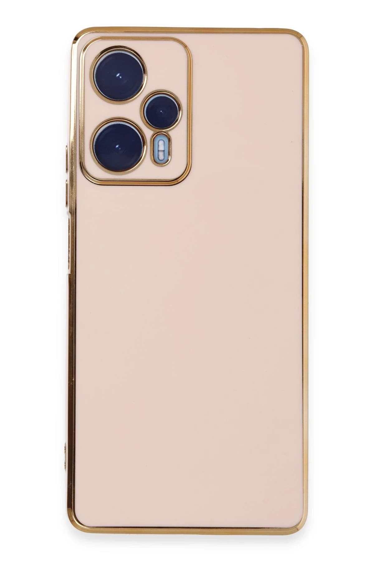 uryport Xiaomi Poco F5 Kılıf Volet Silikon - Pembe