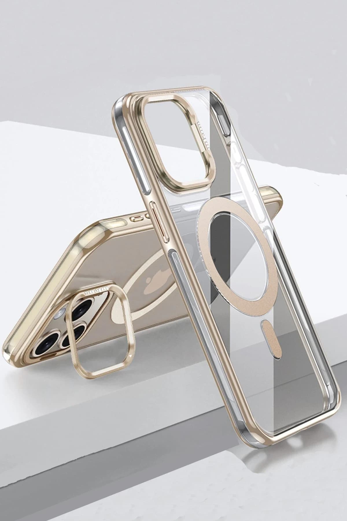 Joko Apple iPhone 15 Pro Drop Magsafe Kapak - Titan Gri