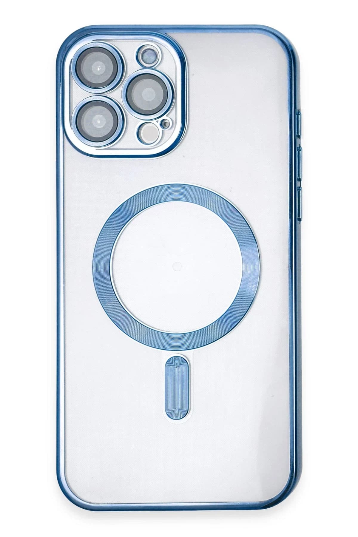 uryport Apple iPhone 15 Pro Kılıf Kross Magneticsafe Kapak - Sierra Blue