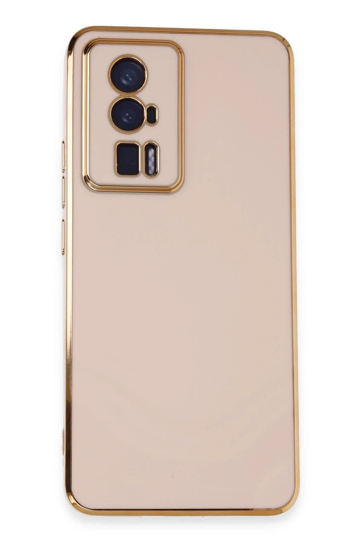 uryport Xiaomi Poco F5 Pro Kılıf Volet Silikon - Pembe