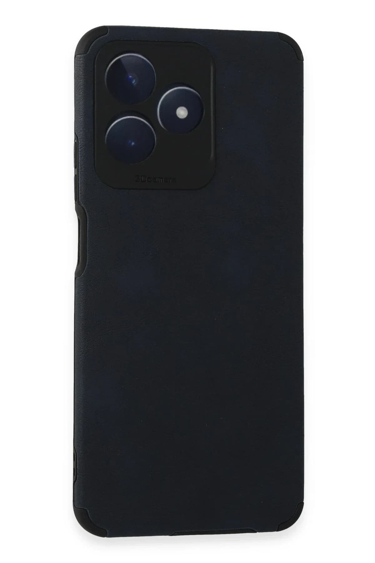 uryport Realme C53 Kılıf Loop Deri Silikon - Lacivert