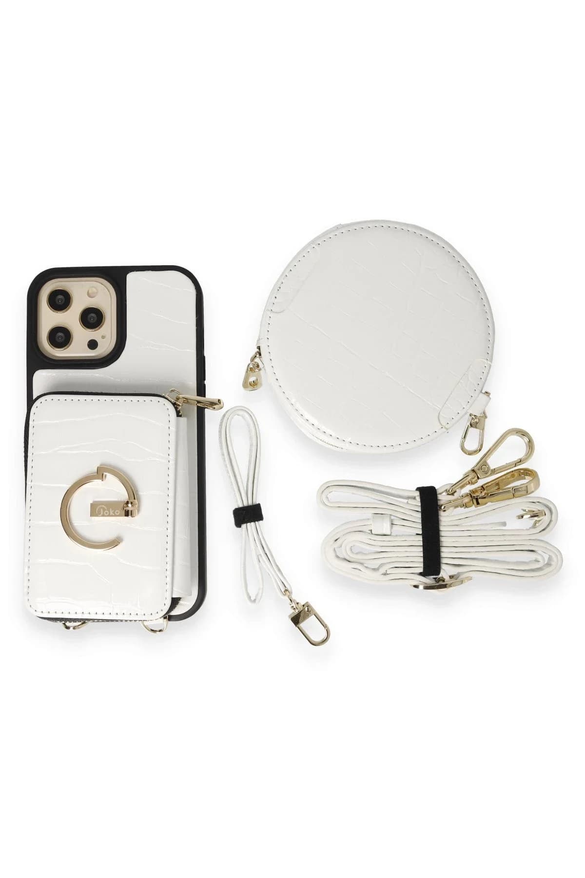 Joko Apple iPhone 13 Pro Kılıf Ermes Kapak - Beyaz