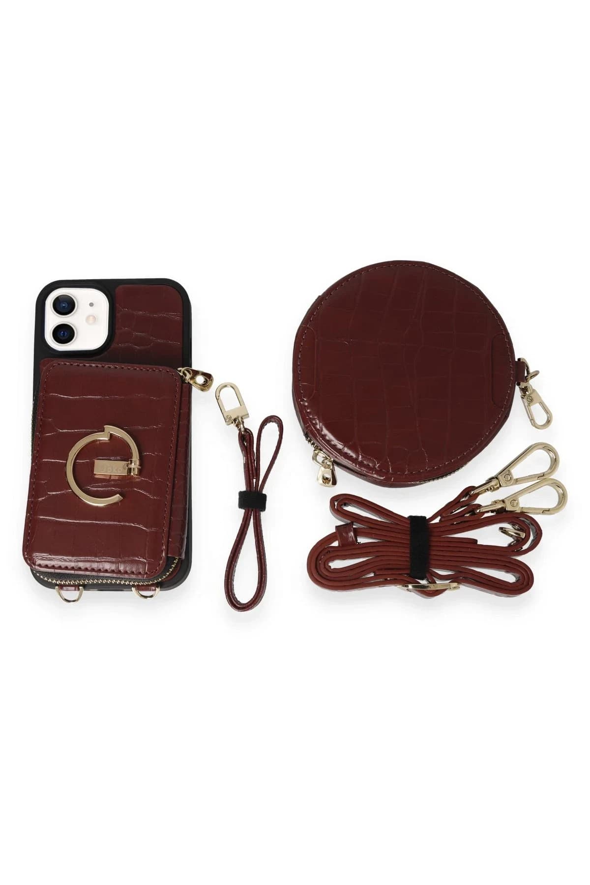 Joko Apple iPhone 11 Kılıf Ermes Kapak - Bordo