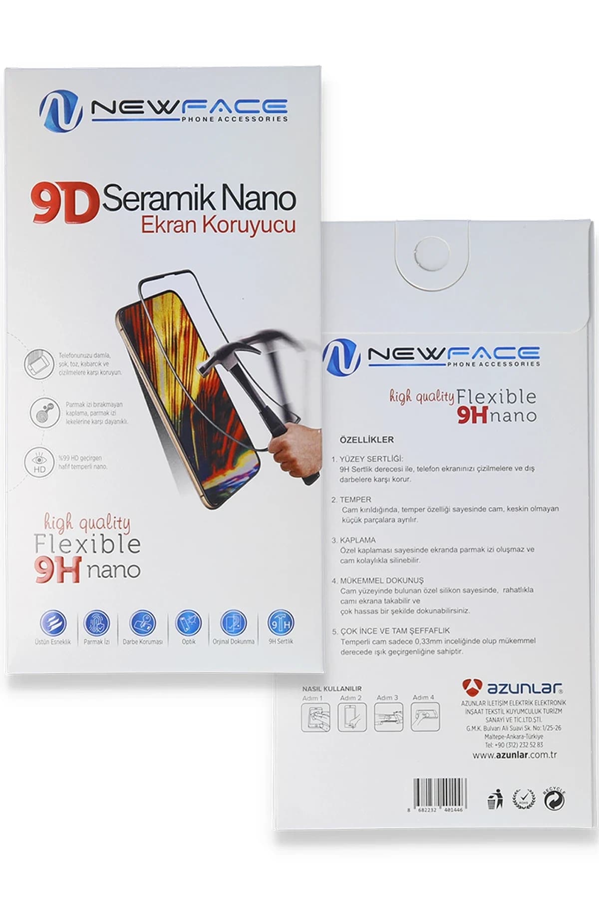 uryport Samsung Galaxy A32 Seramik Nano Ekran Koruyucu