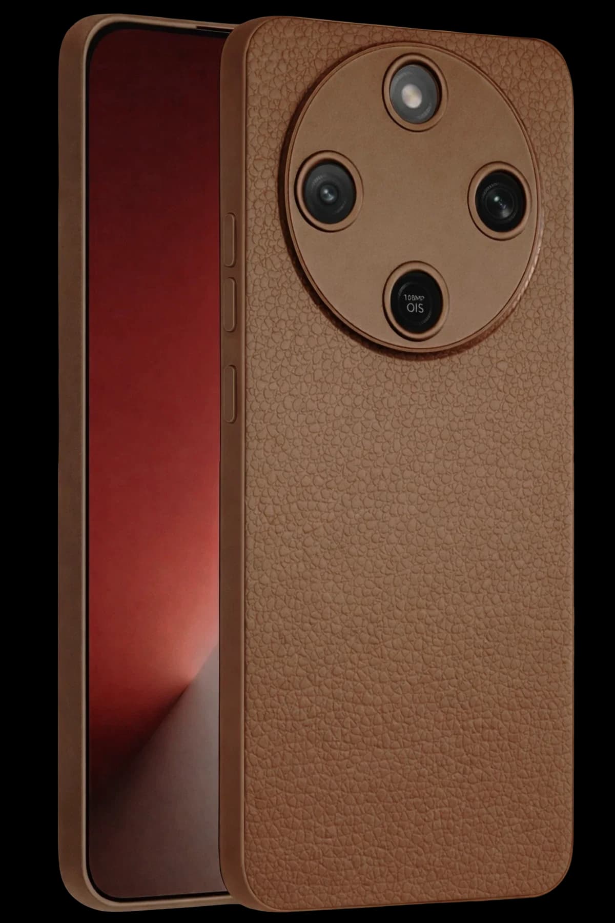 uryport Huawei Honor Magic 8 Lite Thermax Silikon Kılıf - Kahverengi