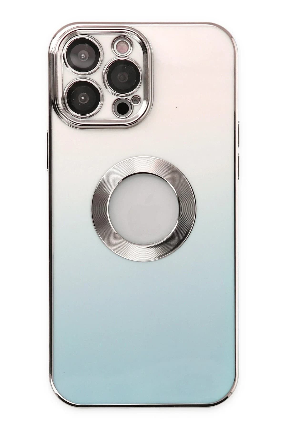 uryport Apple iPhone 14 Pro Max Kılıf Best Silikon - Turkuaz