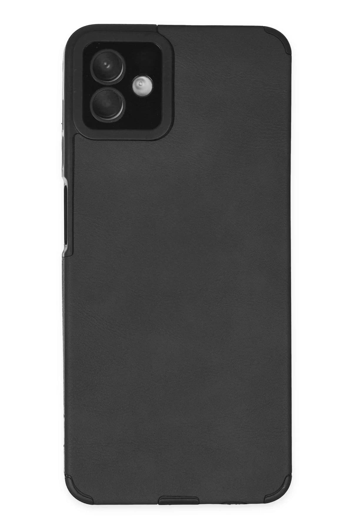 uryport Samsung Galaxy A04 Kılıf Loop Deri Silikon - Siyah