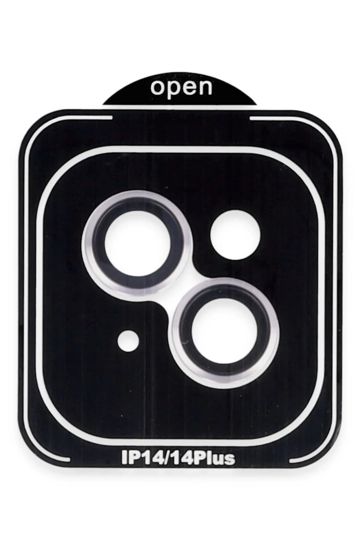 Joko Apple iPhone 14 PVD Metal Kamera Lens - Derin Mor