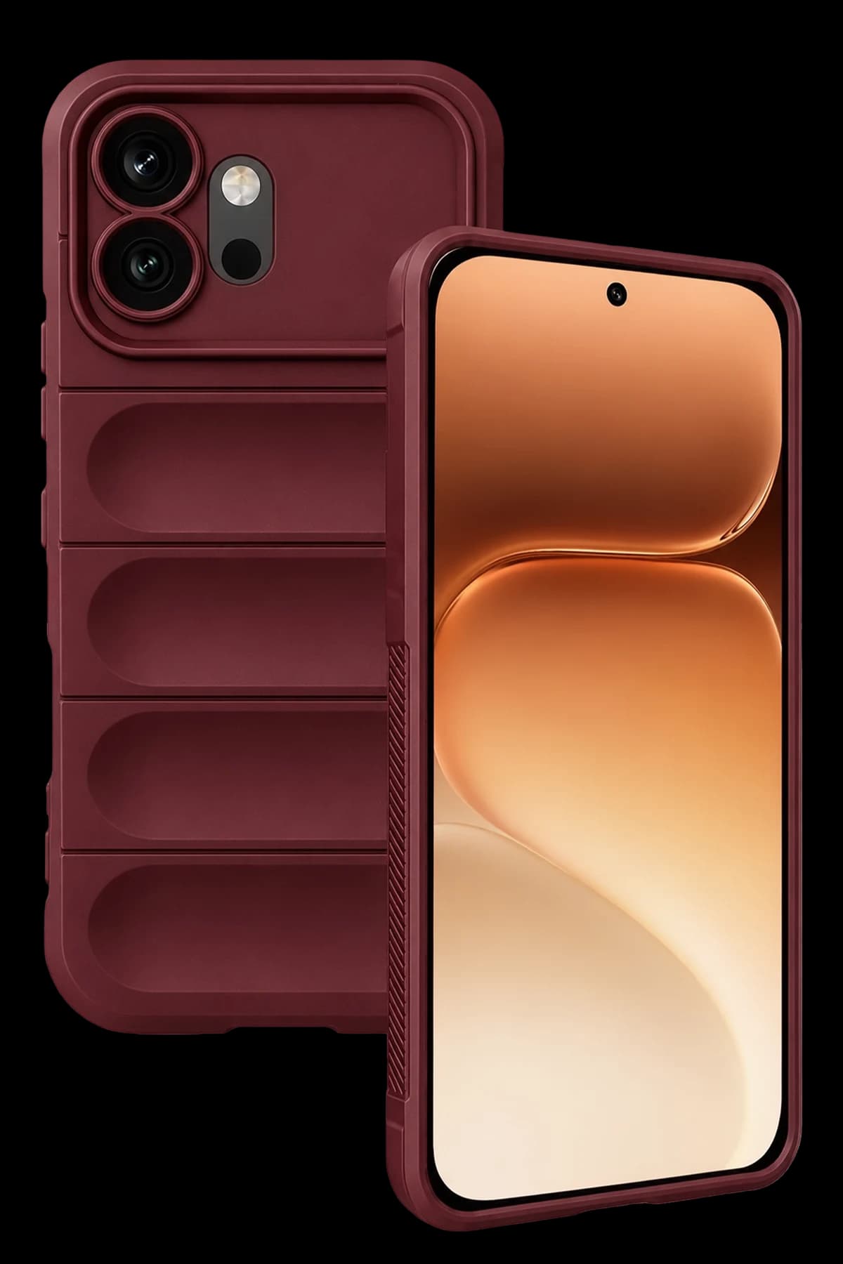 uryport Huawei Honor 600 Optimum Silikon - Bordo