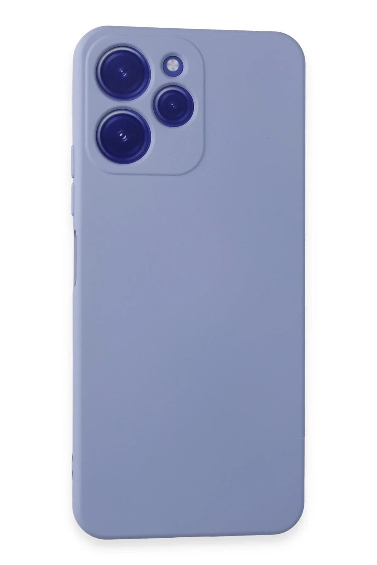 uryport Xiaomi Redmi 12 Kılıf Nano içi Kadife Silikon - Lila