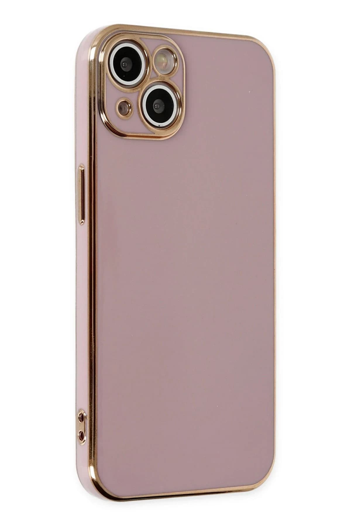 uryport Apple iPhone 14 Plus Kılıf Volet Silikon - Mor