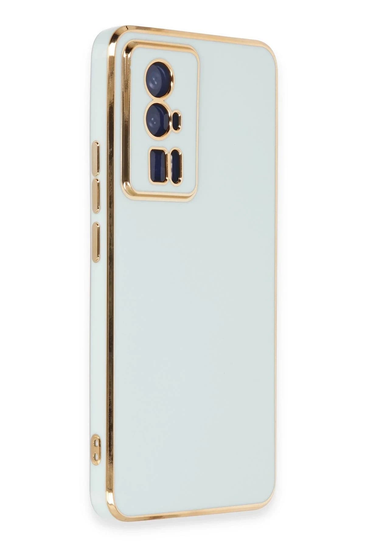 uryport Xiaomi Poco F5 Pro Kılıf Volet Silikon - Açık Yeşil