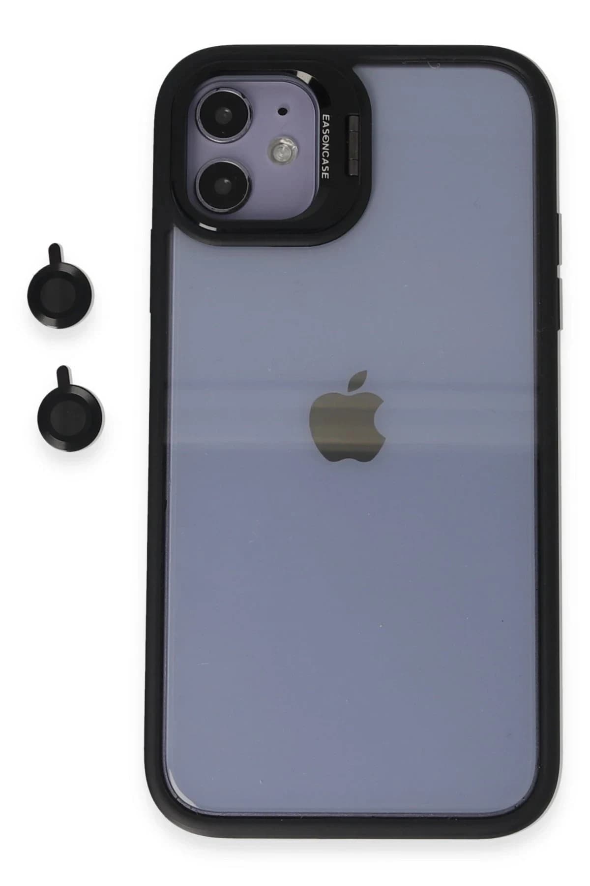 Joko Apple iPhone 11 Kılıf Roblox Lens Standlı Kapak - Siyah