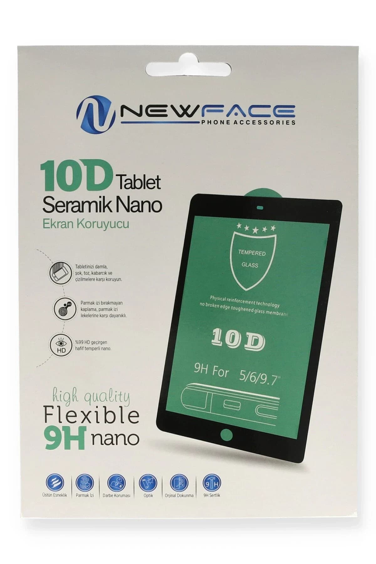 uryport Apple iPad Mini 5 Tablet 10D Seramik Nano