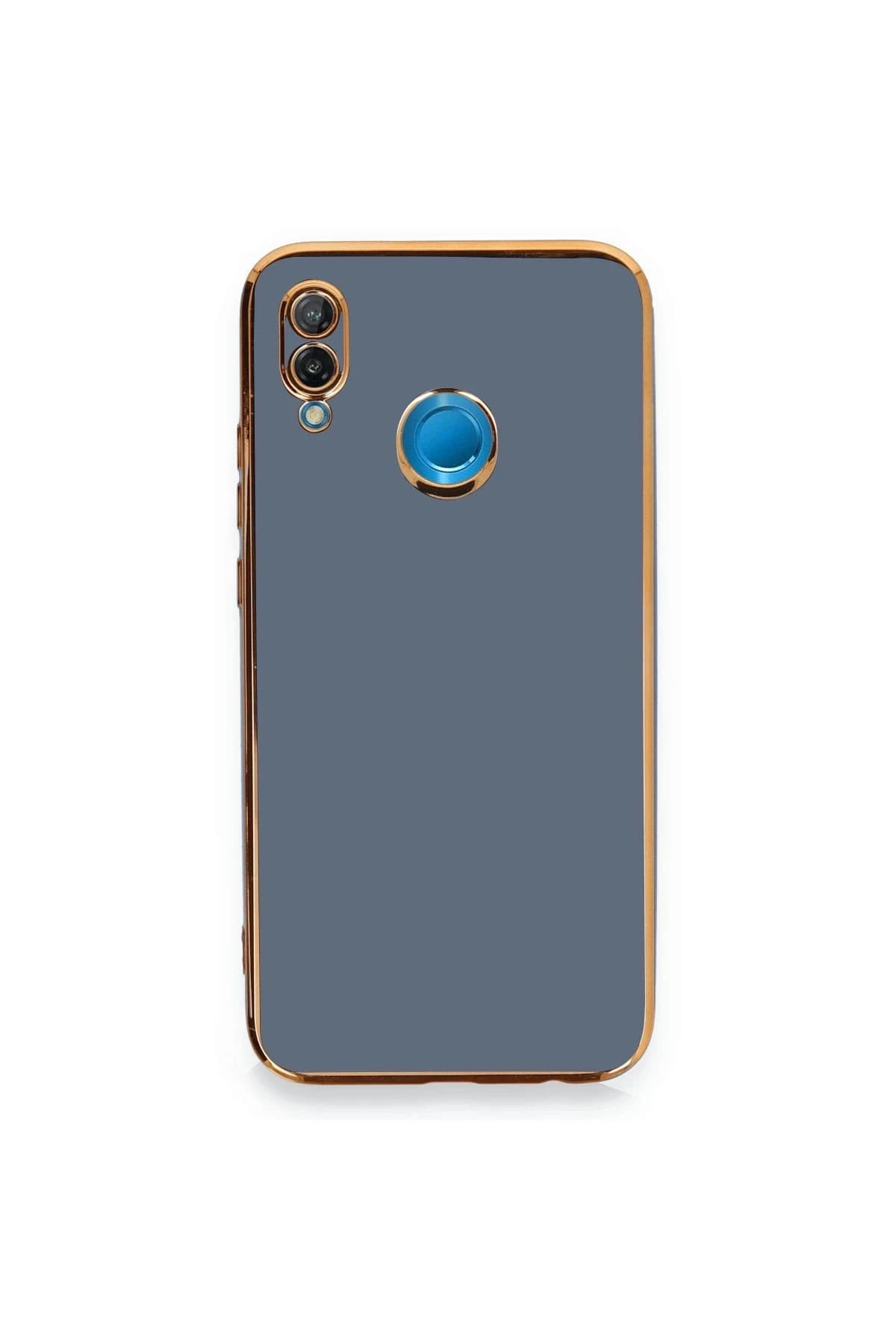 uryport Huawei P20 Lite Kılıf Volet Silikon - Mavi