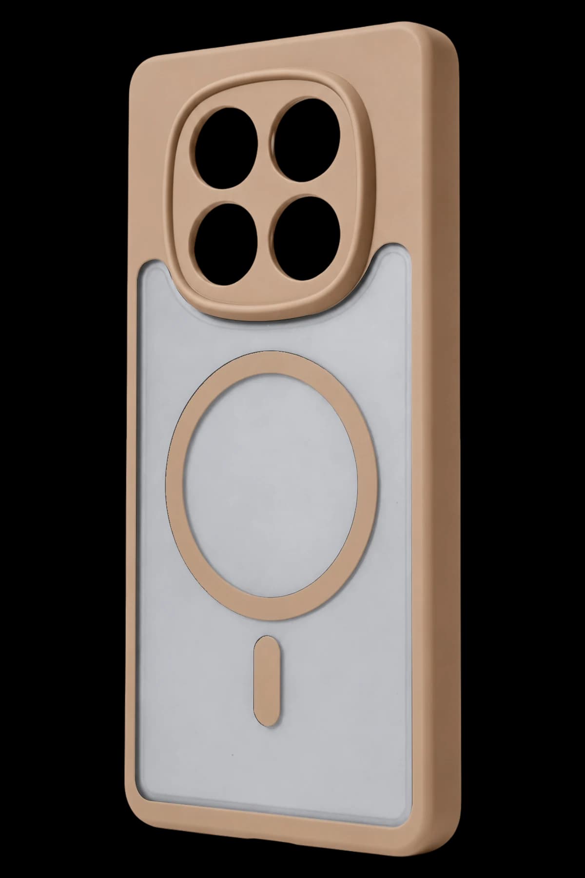 uryport Xiaomi Redmi Note 14 Pro Plus Loji Magsafe Kapak - Çöl Titanyum