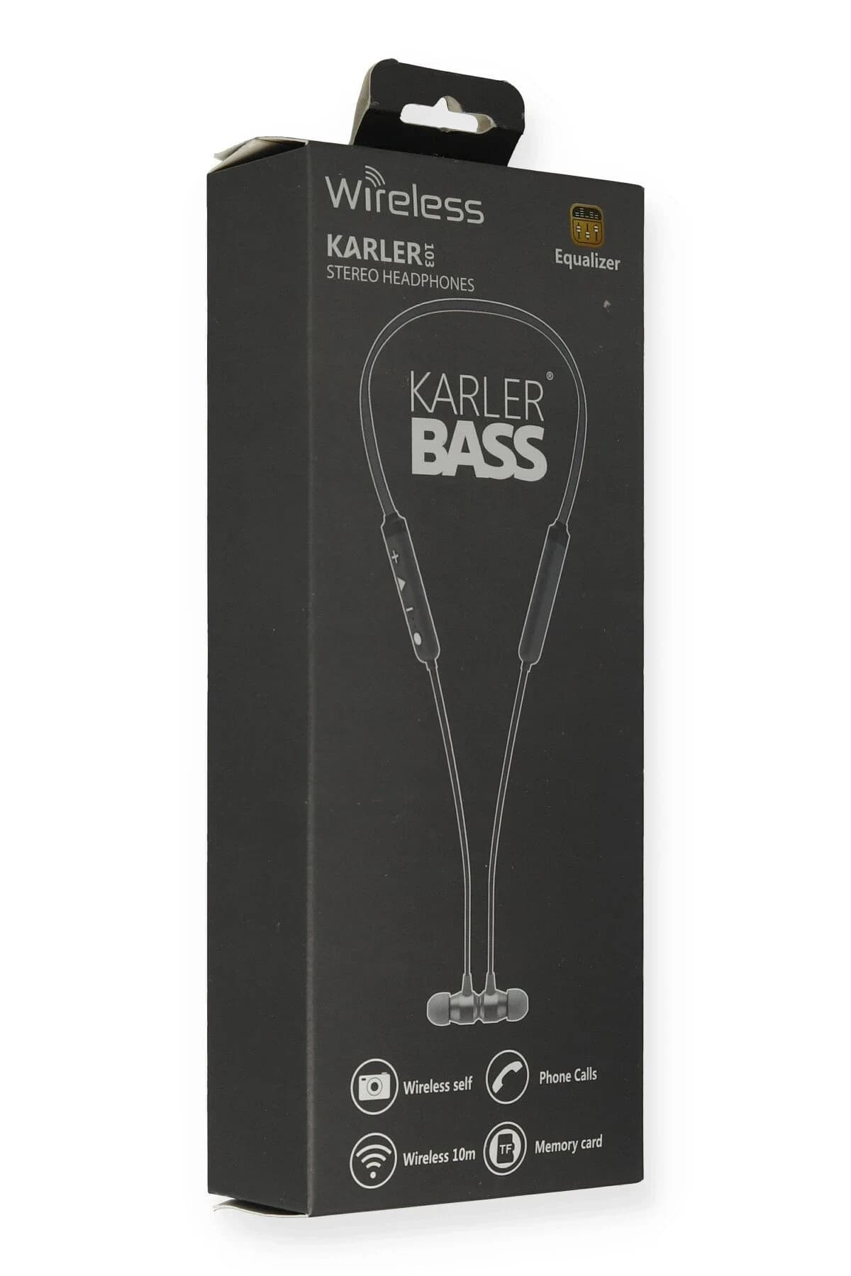 Karler Bass KR103 Kablosuz Kulaklık - Gri