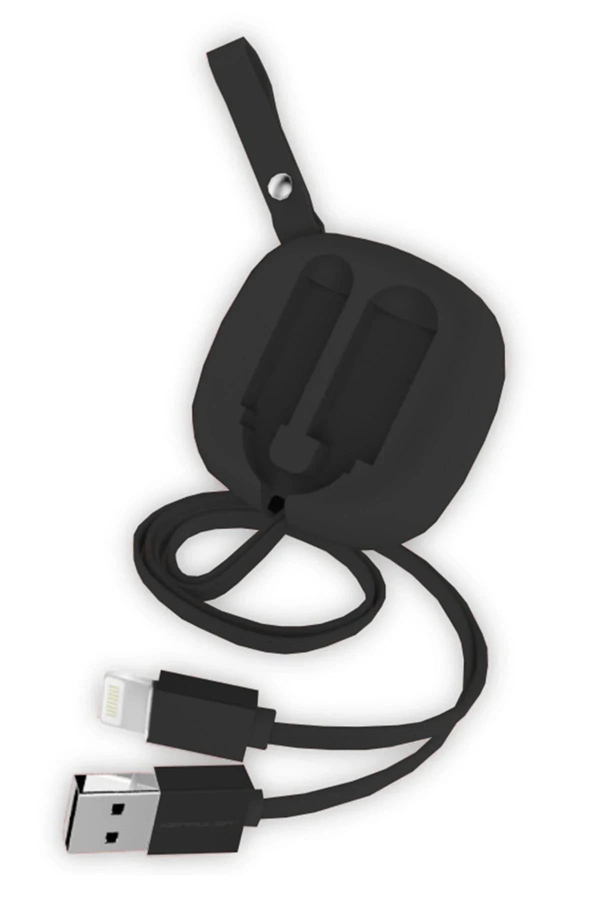 Konfulon S80 Lightning Kablo iphone Uyumlu 20cm-1M 2A - Siyah