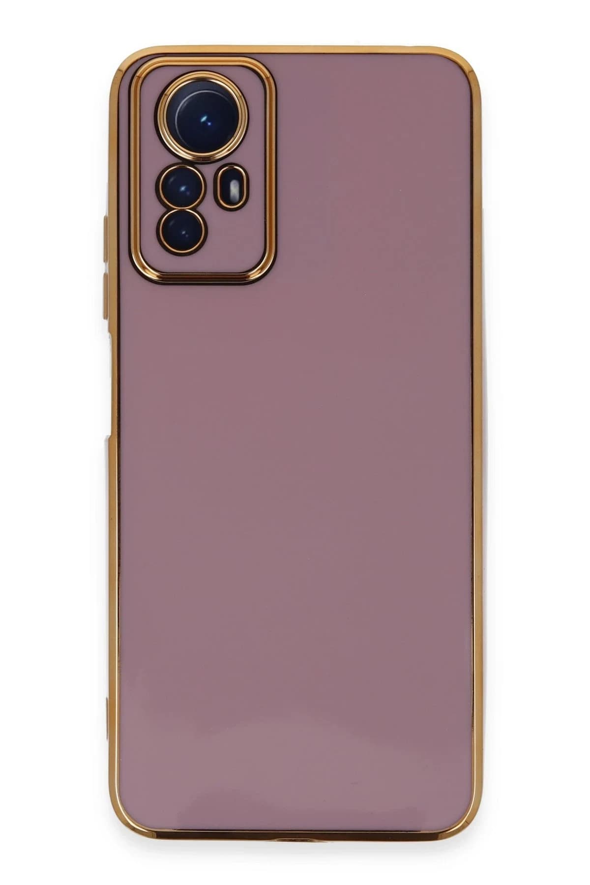 uryport Xiaomi Redmi Note 12S Kılıf Volet Silikon - Mor