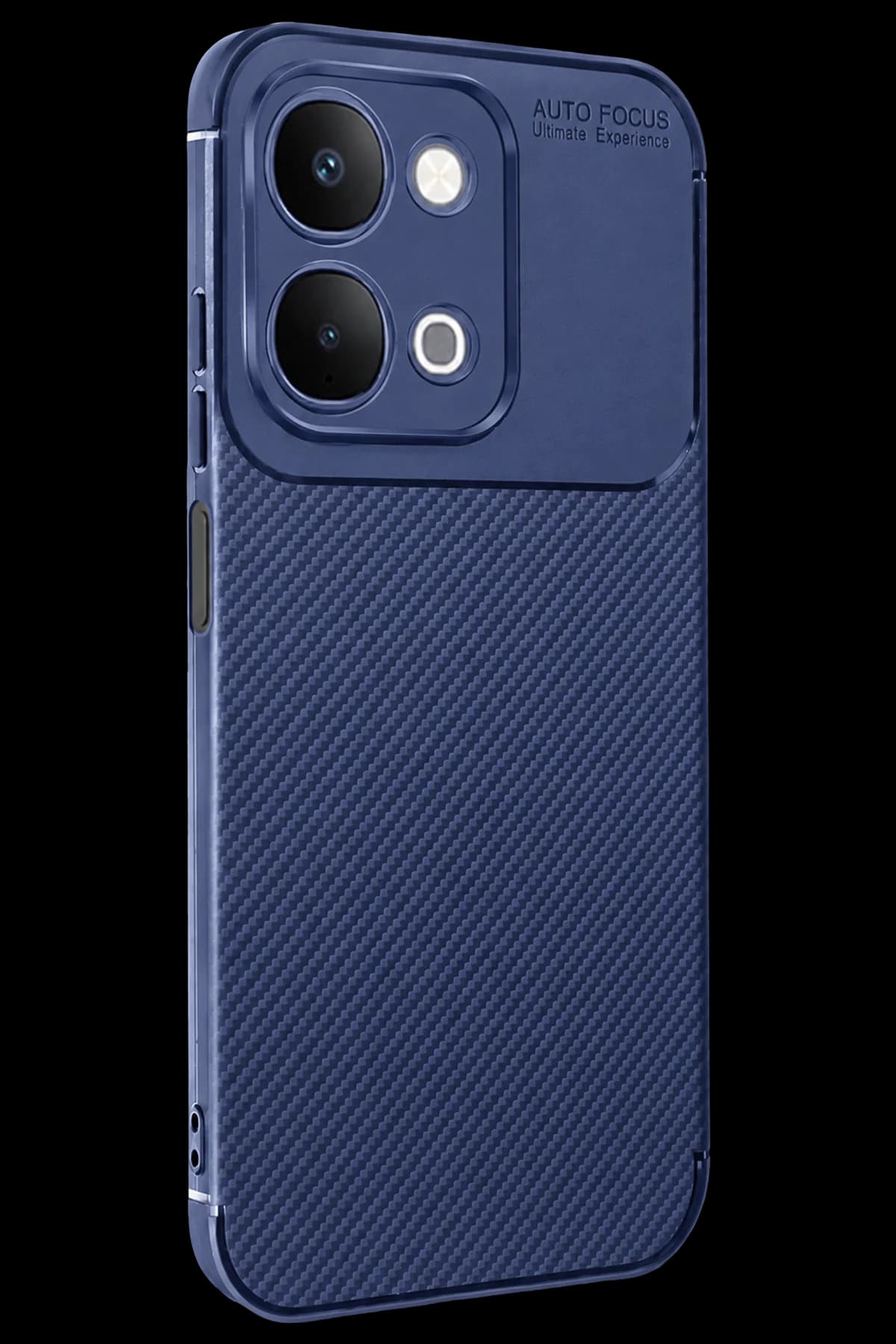 uryport Vivo Y31d Auto Focus Karbon Kapak - Lacivert