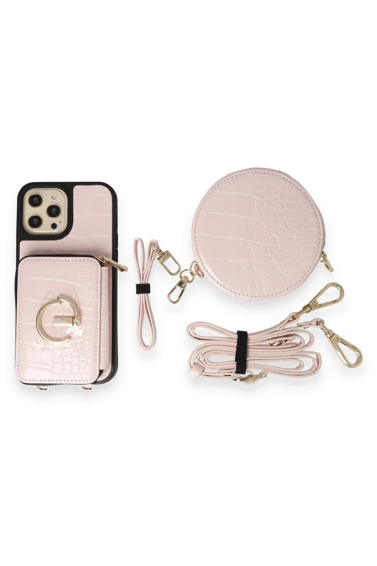 Joko Apple iPhone 12 Pro Max Kılıf Ermes Kapak - Pembe