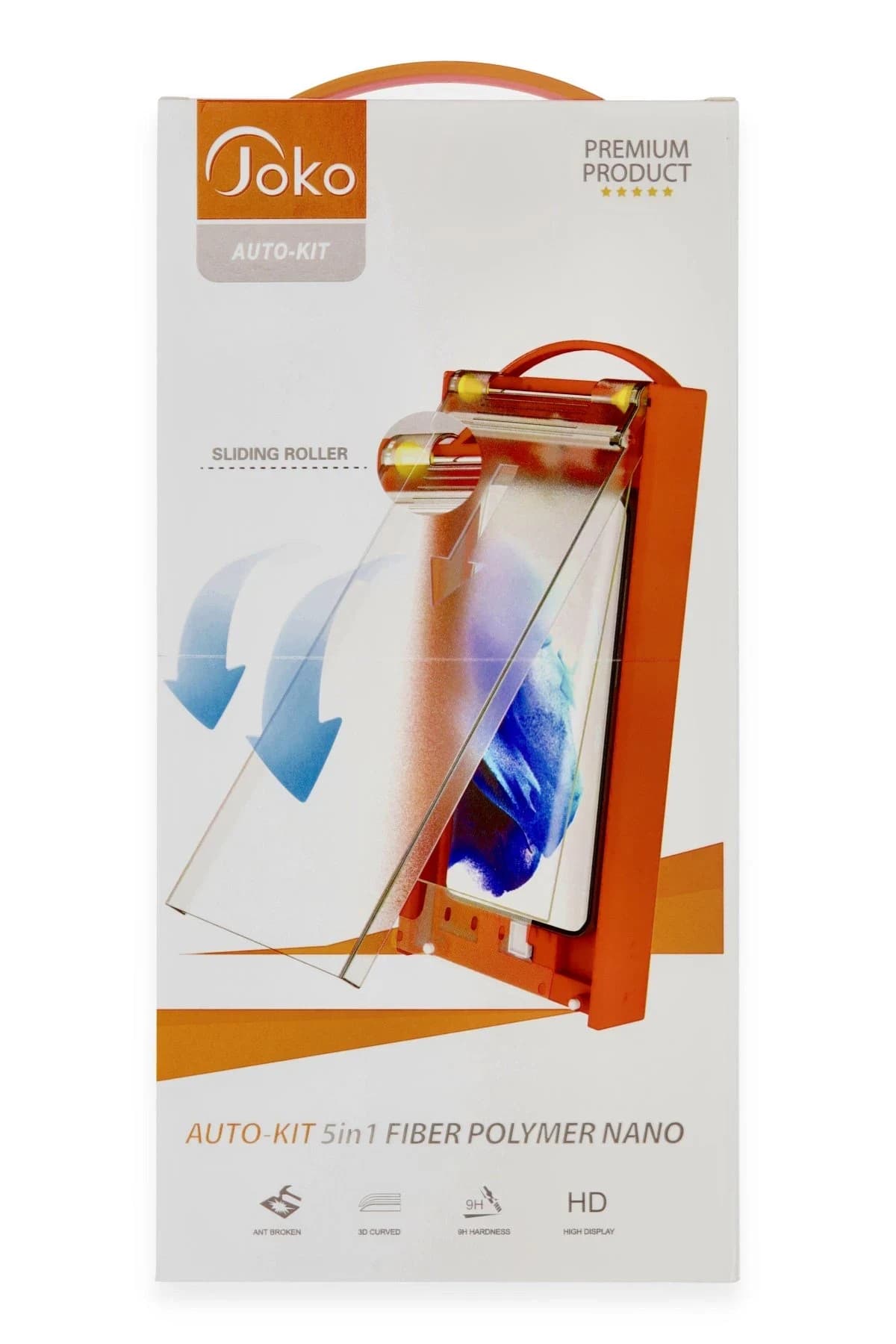 Joko Xiaomi Redmi Note 13 Pro Plus AutoKit 5in1 Fiber Polymer Nano Ekran Koruyucu