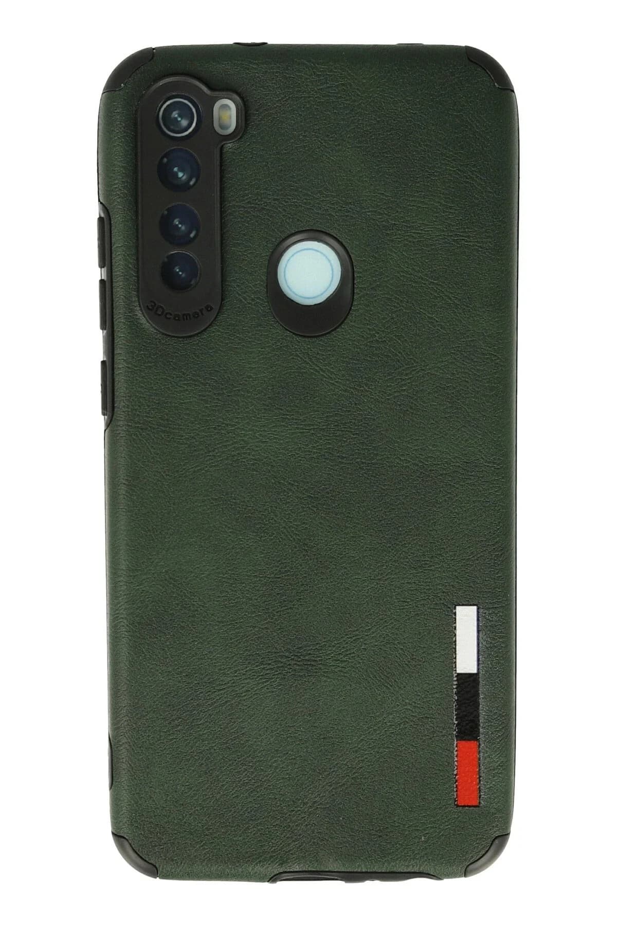 uryport Xiaomi Redmi Note 8 Kılıf Loop Deri Silikon - Yeşil