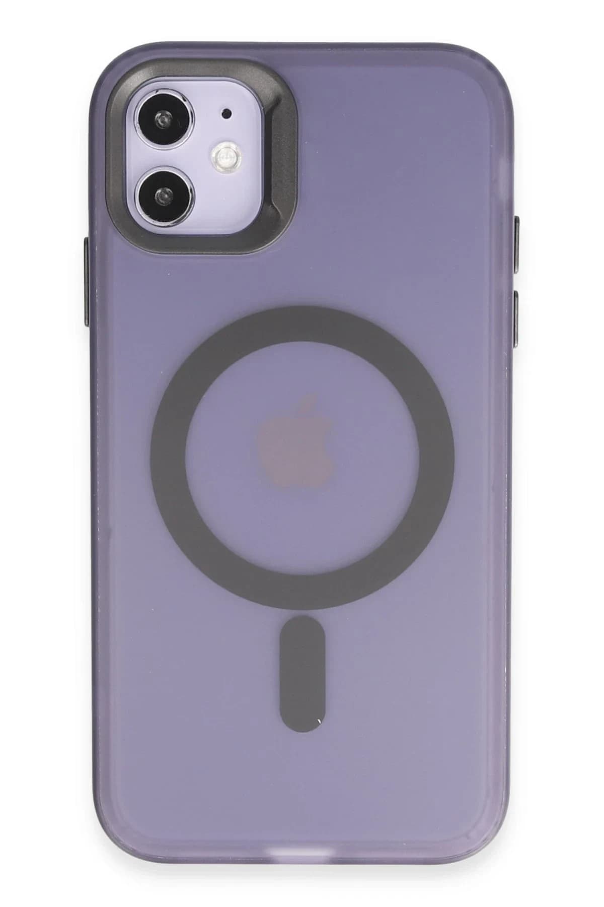 Joko Apple iPhone 11 Kılıf Mateks Magsafe Kapak - Derin Mor