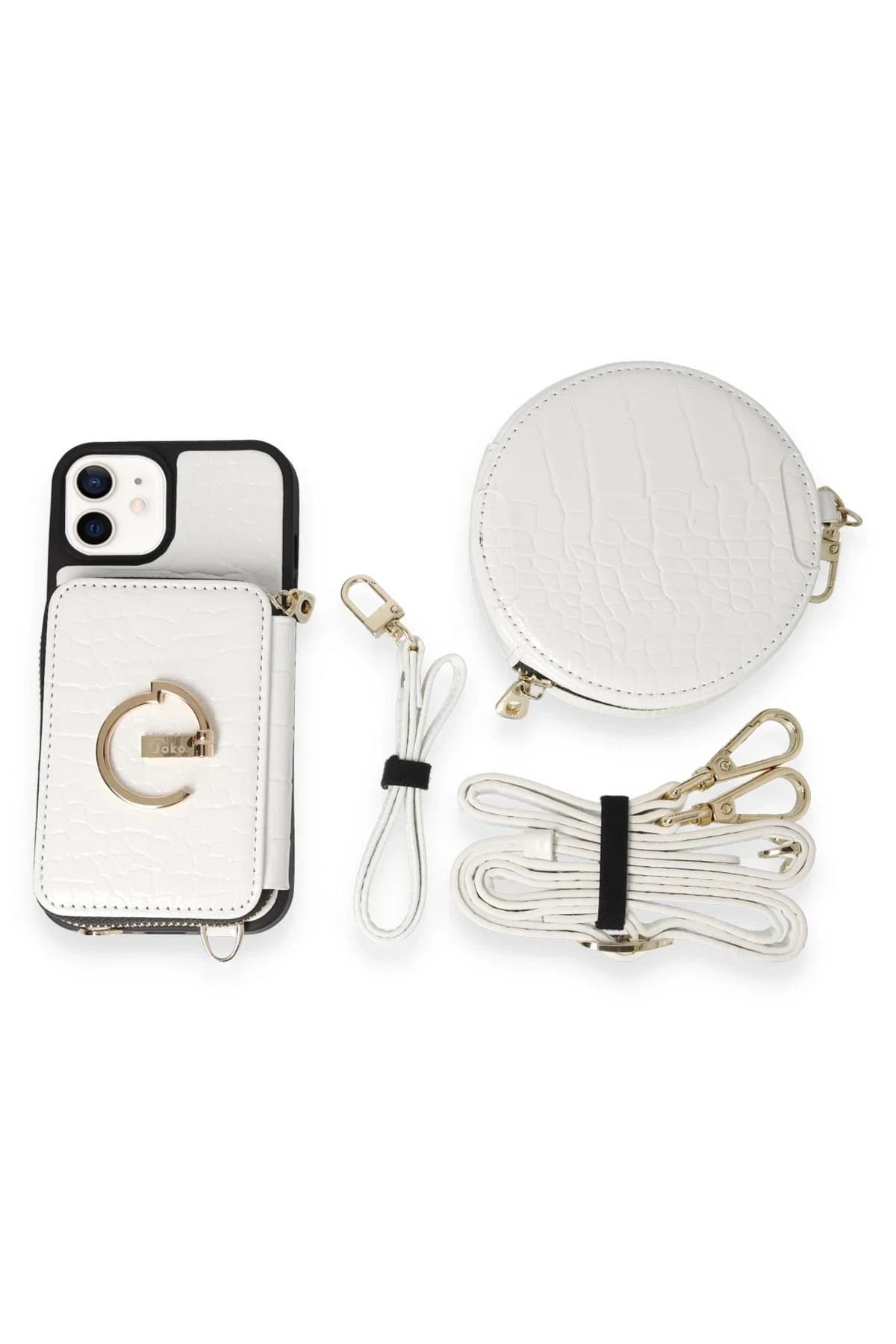Joko Apple iPhone 11 Kılıf Ermes Kapak - Beyaz