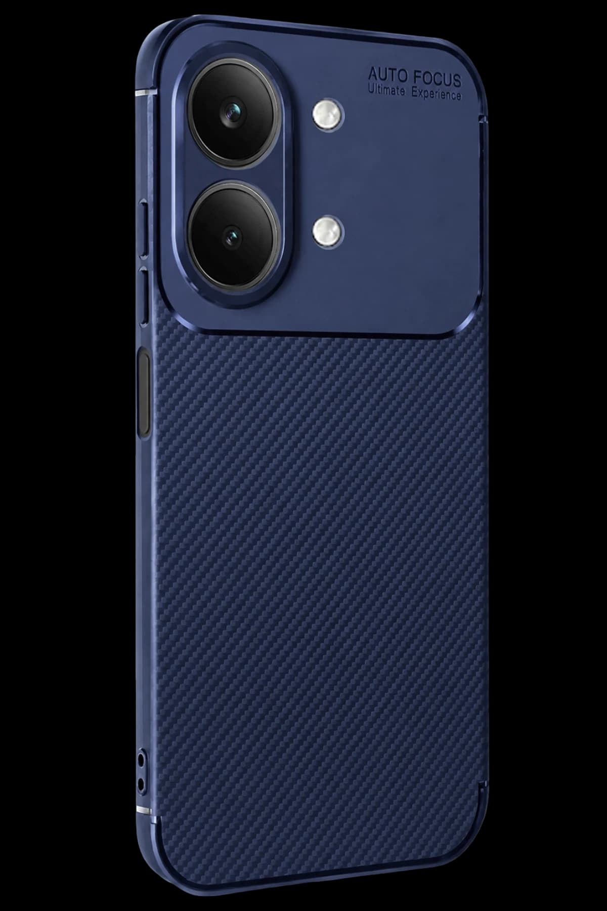 uryport Vivo Y05 Auto Focus Karbon Kapak - Lacivert