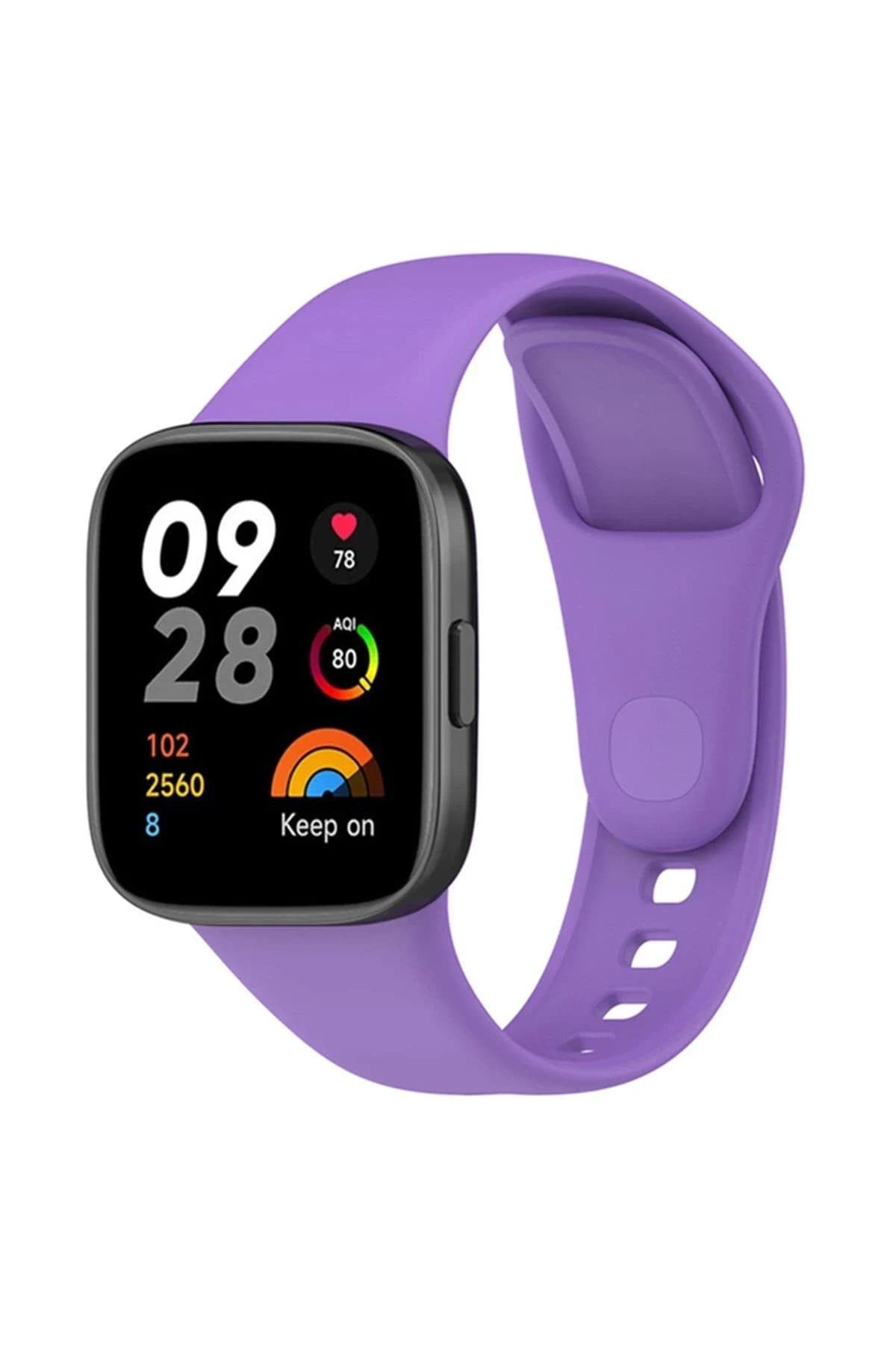 uryport Xiaomi Redmi Watch 3 Klasik Kordon - Lila