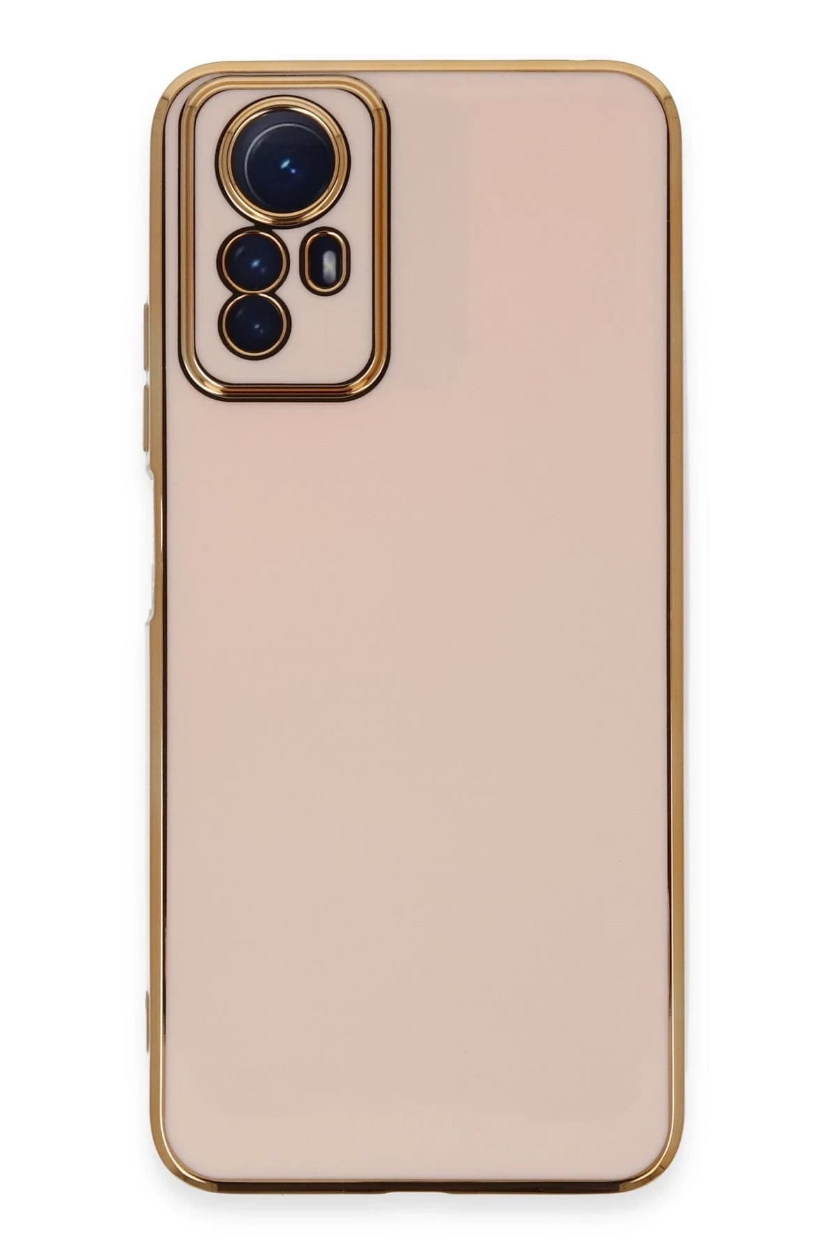 uryport Xiaomi Redmi Note 12S Kılıf Volet Silikon - Pembe