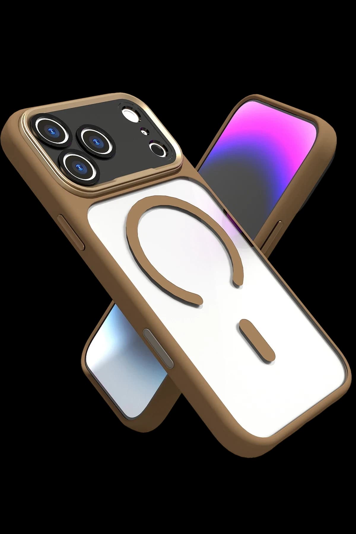 Joko Apple iPhone 17 Pro Max Hazar Magsafe Kapak - Gold