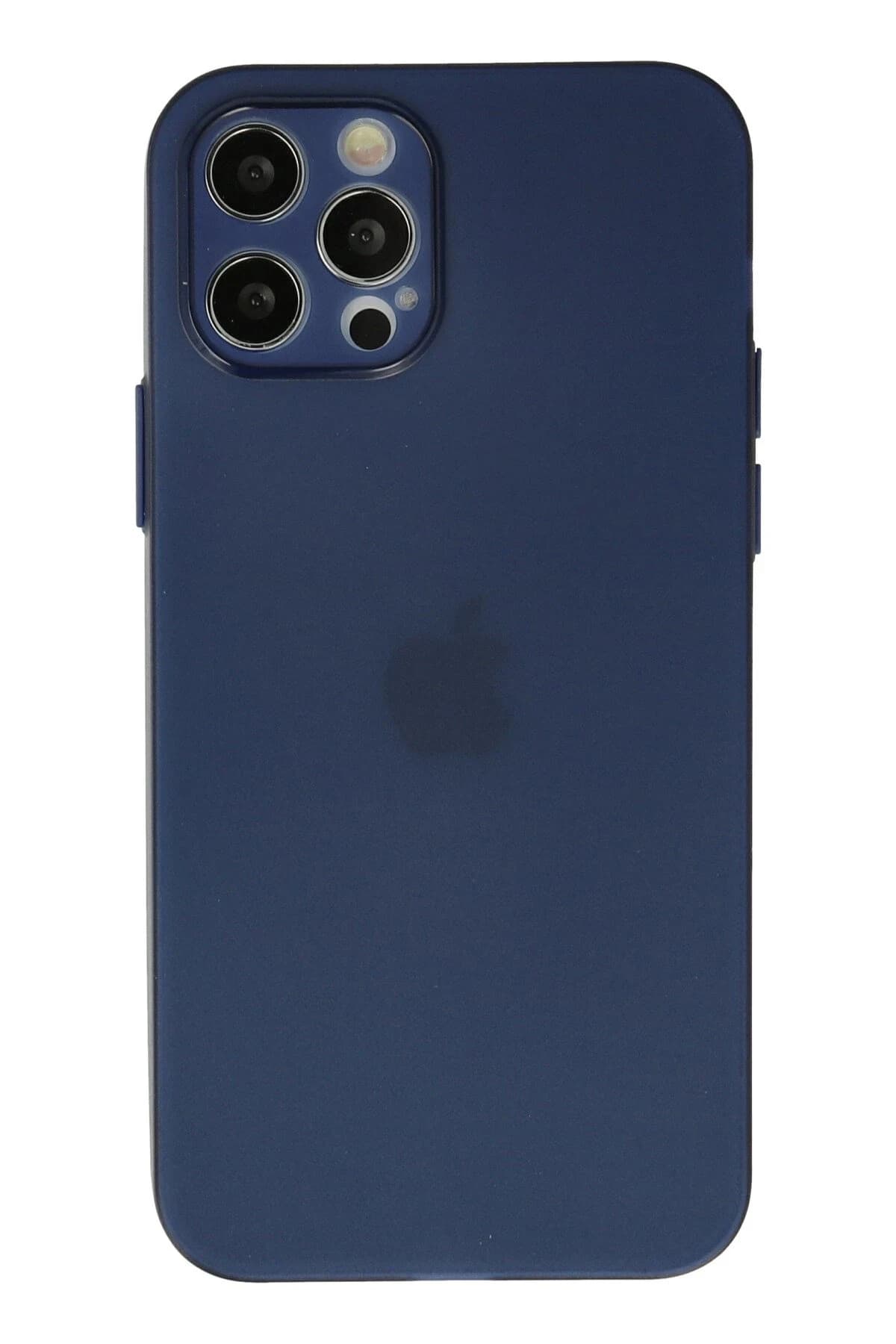 uryport Apple iPhone 12 Pro Max Kılıf Puma Silikon - Mavi