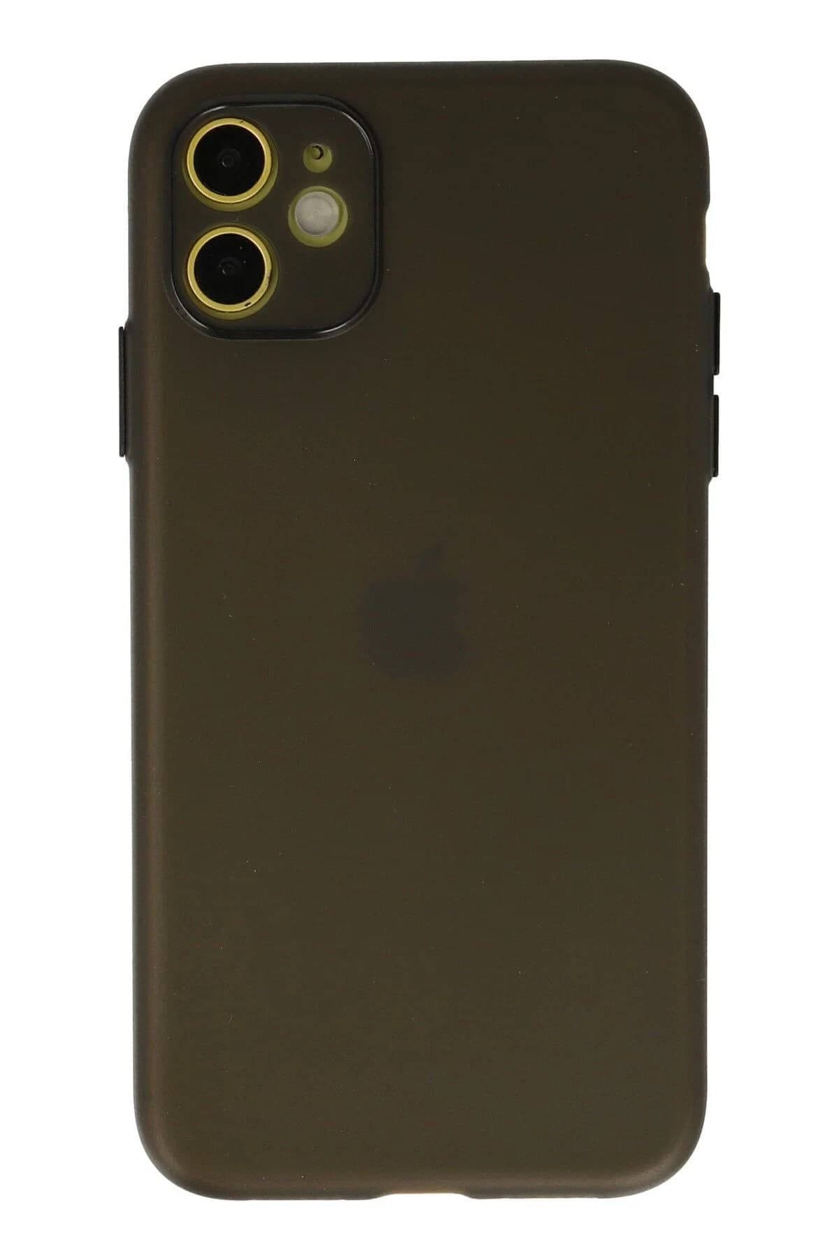 uryport Apple iPhone 12 Kılıf Puma Silikon - Gri