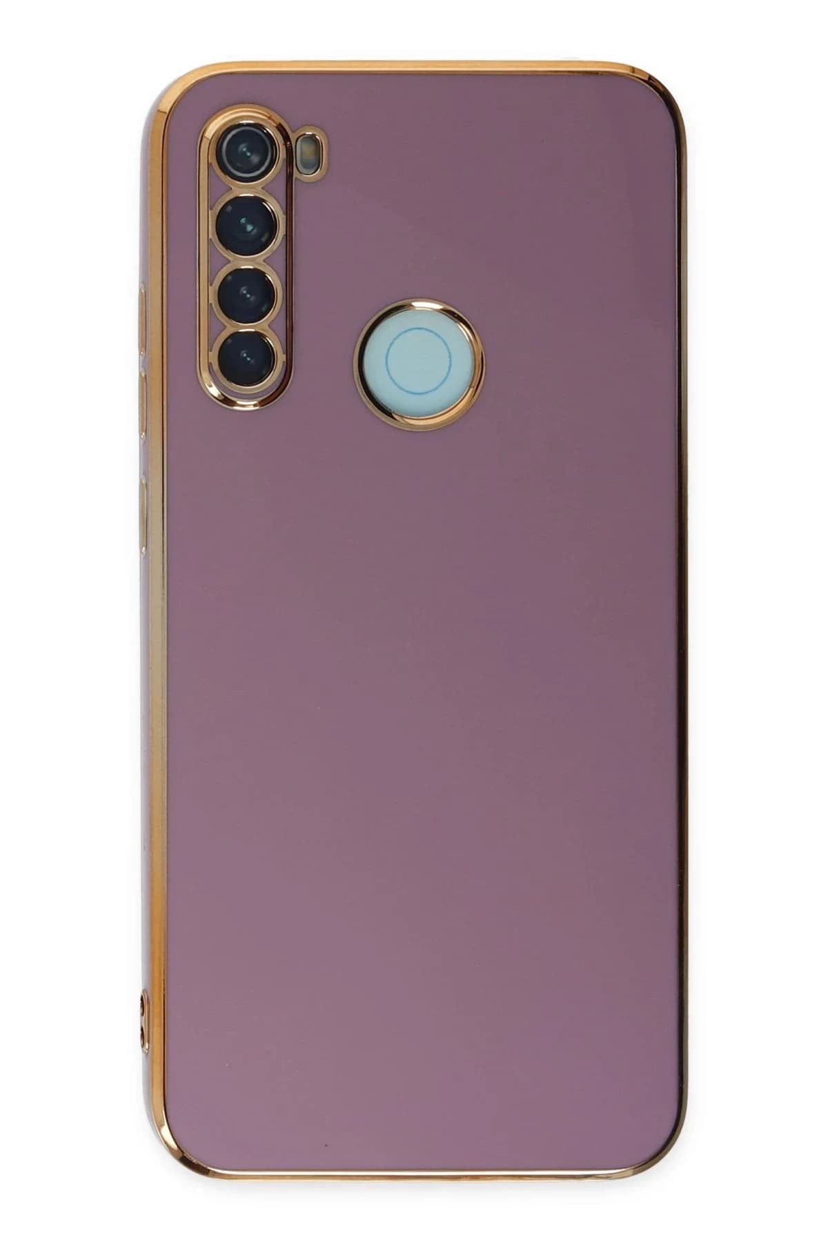 uryport Xiaomi Redmi Note 8 Kılıf Volet Silikon - Mor