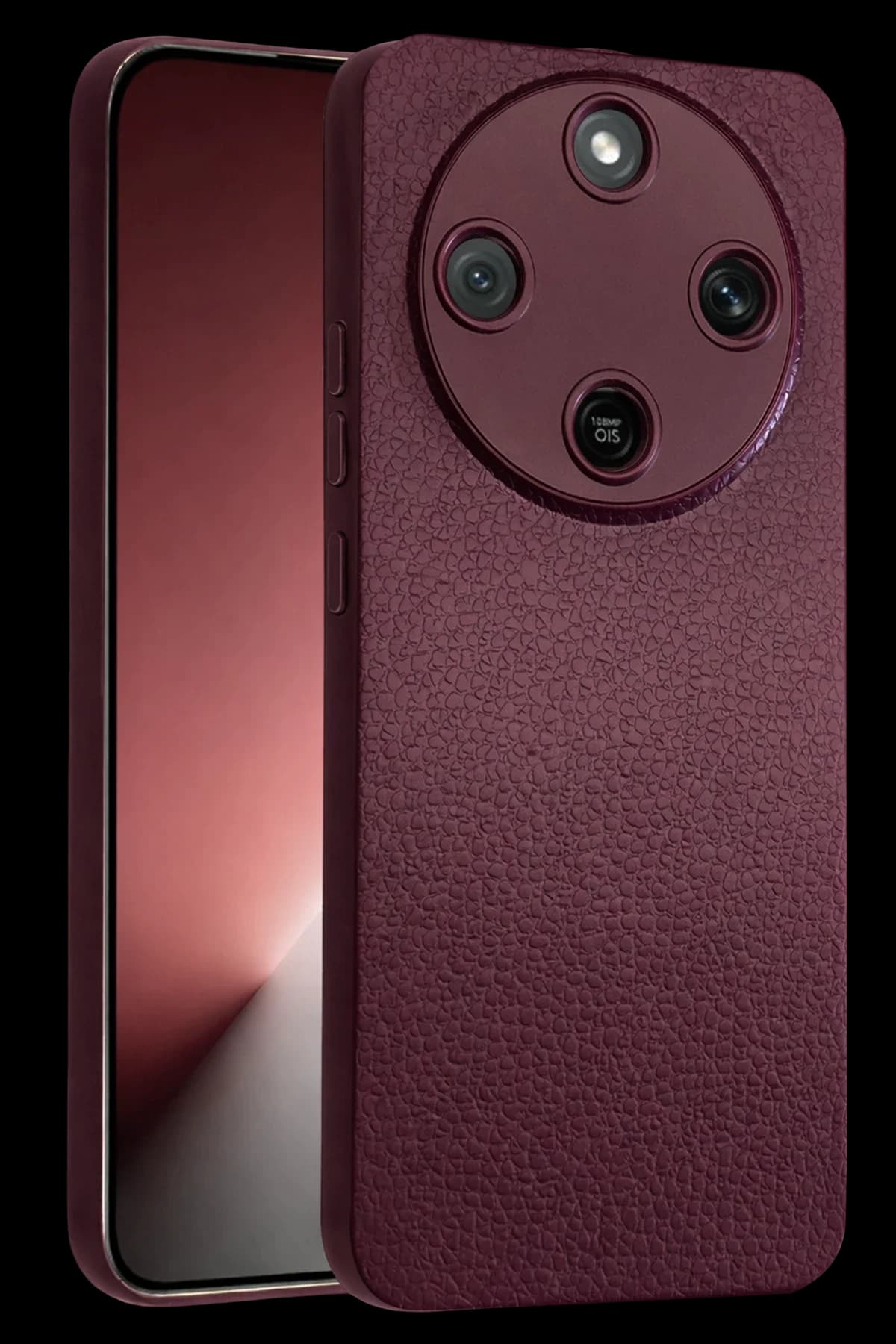 uryport Huawei Honor Magic 8 Lite Thermax Silikon Kılıf - Bordo