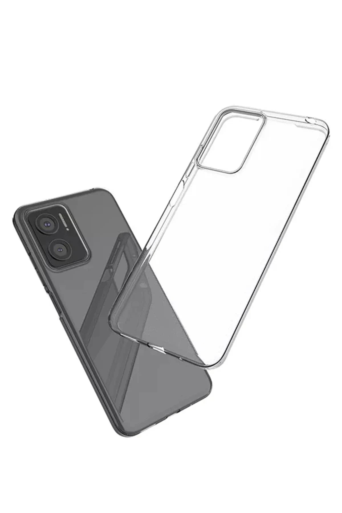 uryport Vivo Y16 Kılıf Lüx Şeffaf Silikon